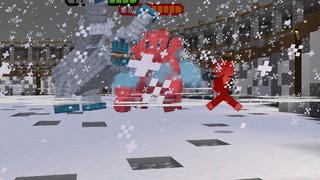 Screenshot of the Minecraft Bedrock Marketplace product Winter Arena created by Bunny Studios.