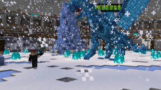Screenshot of the Minecraft Bedrock Marketplace product Winter Arena created by Bunny Studios.