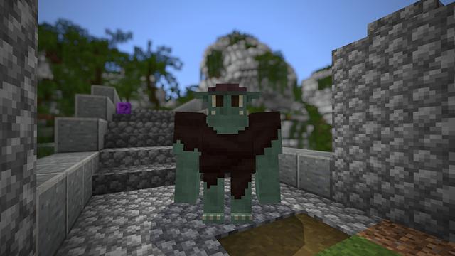 Screenshot of the Minecraft Bedrock Marketplace product Adventures in English 1 created by Cambridge University.