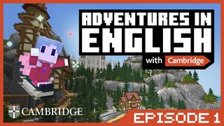 Thumbnail of the Minecraft Bedrock Marketplace product Adventures in English 1 created by Cambridge University.