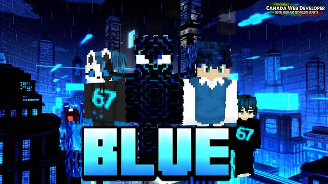 Thumbnail of the Minecraft Bedrock Marketplace product BLUE created by CanadaWebDeveloper.