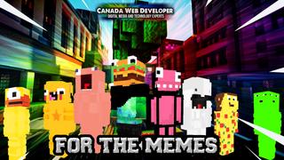 Thumbnail of the Minecraft Bedrock Marketplace product FOR THE MEMES created by CanadaWebDeveloper.