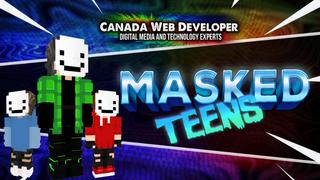 Thumbnail of the Minecraft Bedrock Marketplace product MASKED TEENS created by CanadaWebDeveloper.