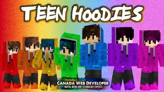 Thumbnail of the Minecraft Bedrock Marketplace product Teen Hoodies created by CanadaWebDeveloper.