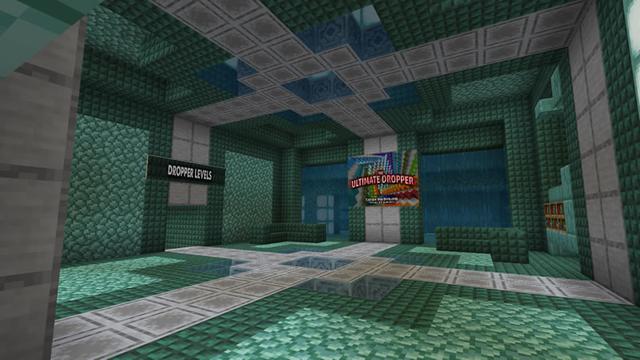 Screenshot of the Minecraft Bedrock Marketplace product The Ultimate Dropper created by CanadaWebDeveloper.