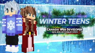 Thumbnail of the Minecraft Bedrock Marketplace product Winter Teens created by CanadaWebDeveloper.