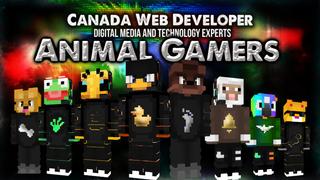 Thumbnail of the Minecraft Bedrock Marketplace product Animal Gamers created by CanadaWebDeveloper.