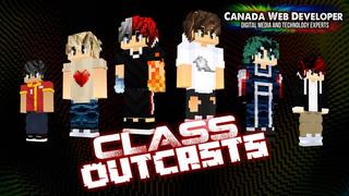 Thumbnail of the Minecraft Bedrock Marketplace product CLASS OUTCASTS created by CanadaWebDeveloper.