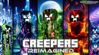 Thumbnail of the Minecraft Bedrock Marketplace product CREEPERS REIMAGINED created by CanadaWebDeveloper.