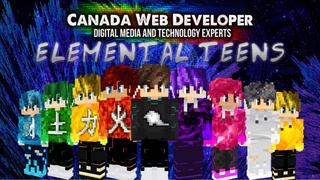 Thumbnail of the Minecraft Bedrock Marketplace product ELEMENTAL TEENS created by CanadaWebDeveloper.