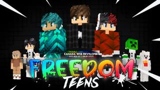 Thumbnail of the Minecraft Bedrock Marketplace product FREEDOM TEENS created by CanadaWebDeveloper.