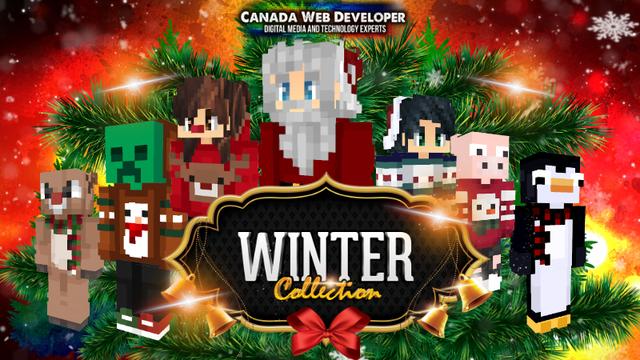 Thumbnail of the Minecraft Bedrock Marketplace product Winter Skins Collection created by CanadaWebDeveloper.