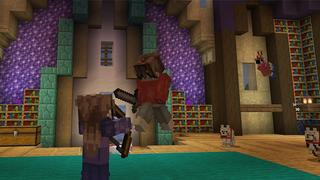 Screenshot of the Minecraft Bedrock Marketplace product Castle Mansion created by CaptainSparklez.