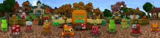 Panorama of the Minecraft Bedrock Marketplace product Grow Pets created by CaptainSparklez.
