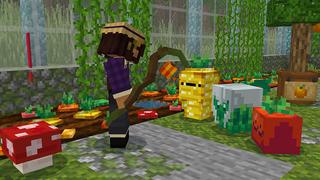 Screenshot of the Minecraft Bedrock Marketplace product Grow Pets created by CaptainSparklez.