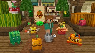 Screenshot of the Minecraft Bedrock Marketplace product Grow Pets created by CaptainSparklez.