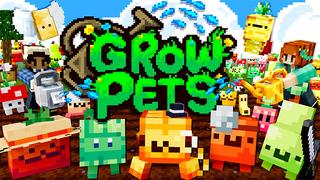 Thumbnail of the Minecraft Bedrock Marketplace product Grow Pets created by CaptainSparklez.