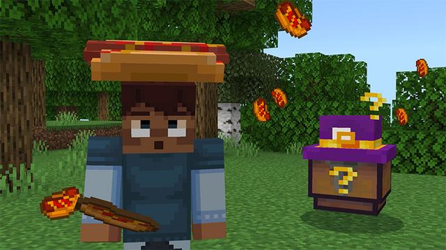 Screenshot of the Minecraft Bedrock Marketplace product Hats That Do Cool Stuff created by CaptainSparklez.