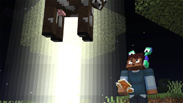 Screenshot of the Minecraft Bedrock Marketplace product Hats That Do Cool Stuff created by CaptainSparklez.
