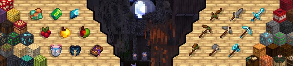 Panorama of the Minecraft Bedrock Marketplace product Pacote de texturas Magic and Beyond created by CaptainSparklez.
