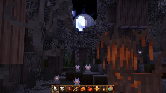 Screenshot of the Minecraft Bedrock Marketplace product Pacote de texturas Magic and Beyond created by CaptainSparklez.