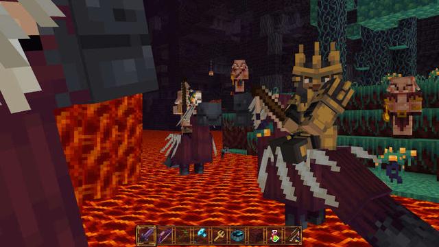 Screenshot of the Minecraft Bedrock Marketplace product Pacote de texturas Magic and Beyond created by CaptainSparklez.