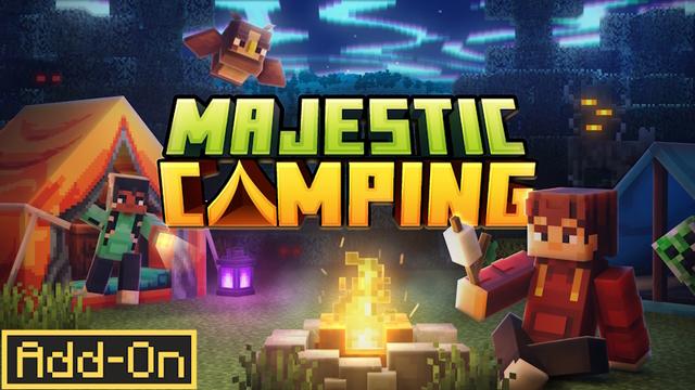 Thumbnail of the Minecraft Bedrock Marketplace product Majestic Camping Add-On created by CaptainSparklez.