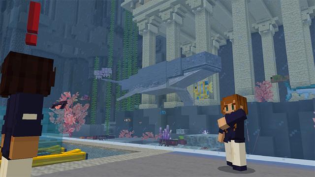 Screenshot of the Minecraft Bedrock Marketplace product Ocean Expansion created by CaptainSparklez.