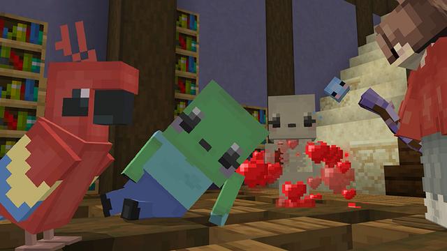 Screenshot of the Minecraft Bedrock Marketplace product Plushie Pets created by CaptainSparklez.