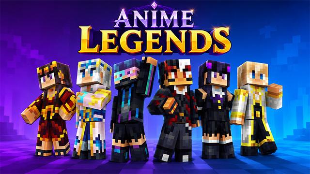 Thumbnail of the Minecraft Bedrock Marketplace product Anime Legends created by Carper Creative.