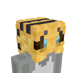 Thumbnail of the Minecraft Bedrock Marketplace product Bee Head created by Carper Creative.