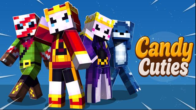 Thumbnail of the Minecraft Bedrock Marketplace product Candy Cuties created by Carper Creative.