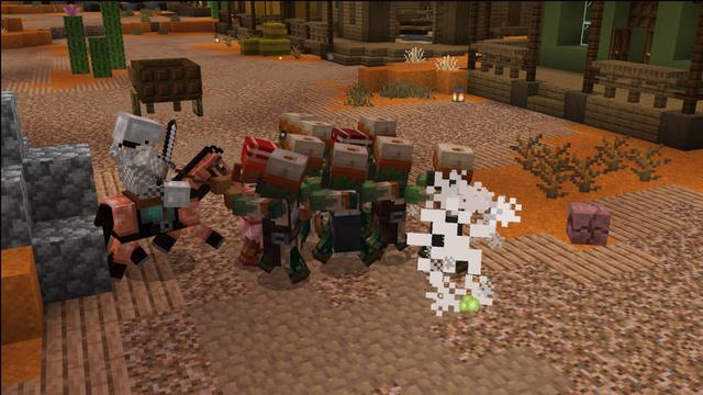 Screenshot of the Minecraft Bedrock Marketplace product Cowboy Survival created by Carper Creative.