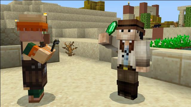Screenshot of the Minecraft Bedrock Marketplace product Cowboy Survival created by Carper Creative.