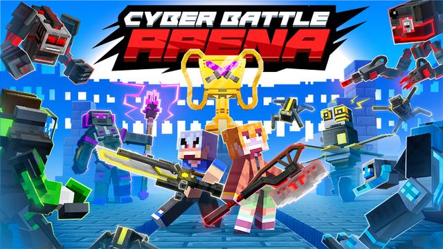 Thumbnail of the Minecraft Bedrock Marketplace product Cyber Battle Arena created by Carper Creative.
