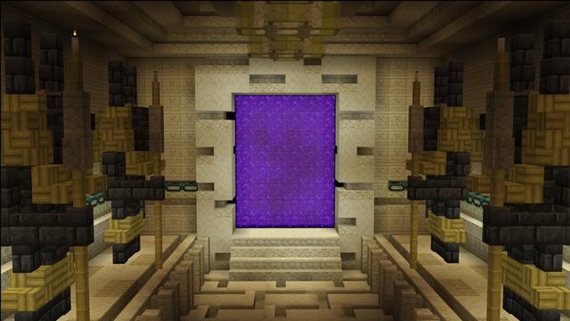 Screenshot of the Minecraft Bedrock Marketplace product Desert Oasis House created by Carper Creative.