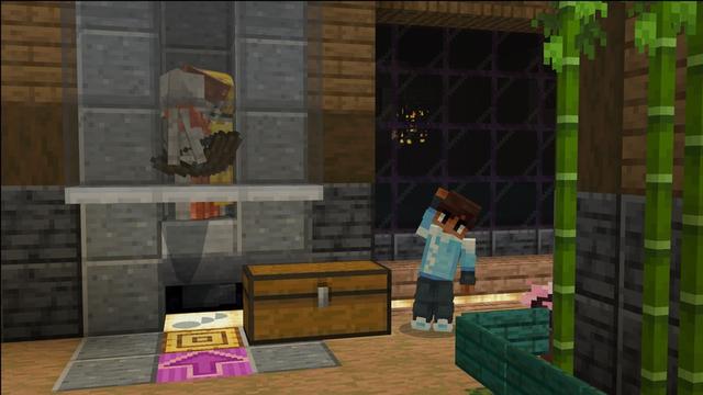 Screenshot of the Minecraft Bedrock Marketplace product Desert Oasis House created by Carper Creative.