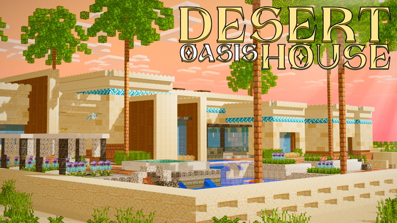 Thumbnail of the Minecraft Bedrock Marketplace product Desert Oasis House created by Carper Creative.