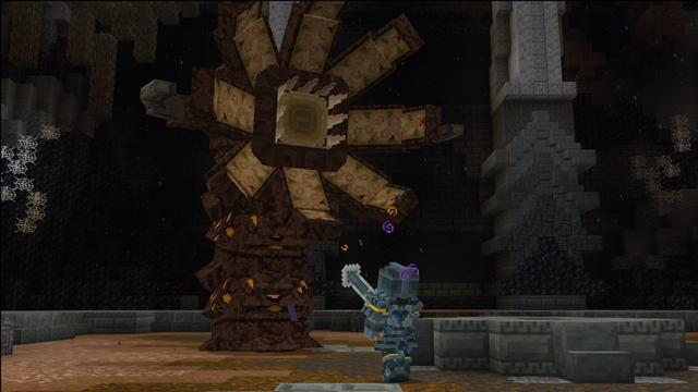 Screenshot of the Minecraft Bedrock Marketplace product Dungeon Depths created by Carper Creative.