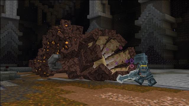 Screenshot of the Minecraft Bedrock Marketplace product Dungeon Depths created by Carper Creative.