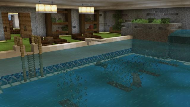 Screenshot of the Minecraft Bedrock Marketplace product Eco Green House created by Carper Creative.
