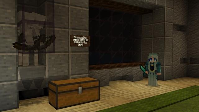 Screenshot of the Minecraft Bedrock Marketplace product Eco Green House created by Carper Creative.