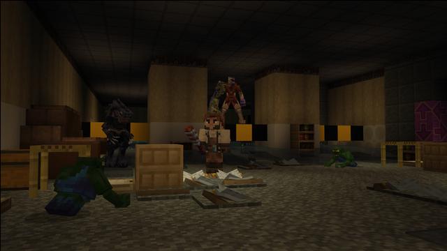 Screenshot of the Minecraft Bedrock Marketplace product Horror Hotel created by Carper Creative.