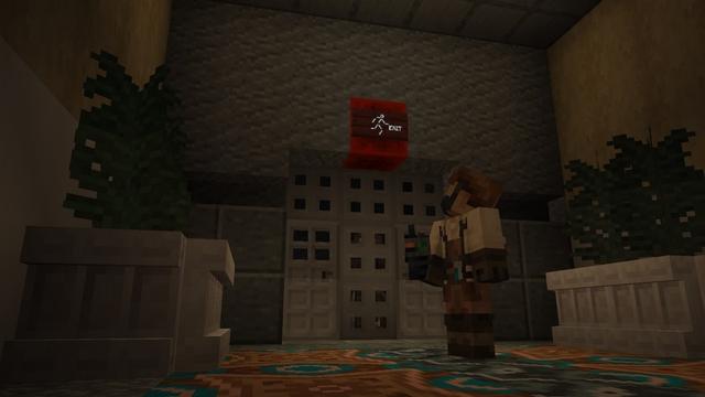Screenshot of the Minecraft Bedrock Marketplace product Horror Hotel created by Carper Creative.