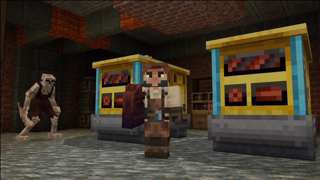 Screenshot of the Minecraft Bedrock Marketplace product Horror Hotel created by Carper Creative.