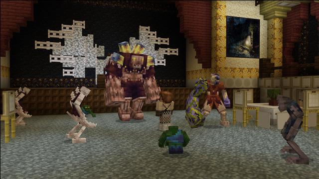Screenshot of the Minecraft Bedrock Marketplace product Horror Hotel created by Carper Creative.
