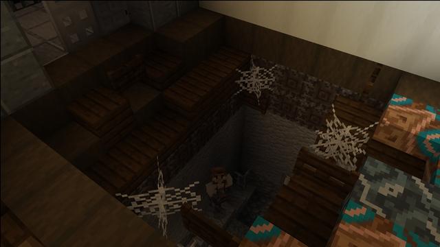 Screenshot of the Minecraft Bedrock Marketplace product Horror Hotel created by Carper Creative.