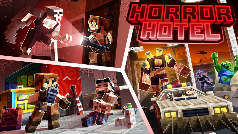 Thumbnail of the Minecraft Bedrock Marketplace product Horror Hotel created by Carper Creative.