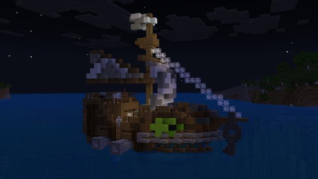 Screenshot of the Minecraft Bedrock Marketplace product Horror Structures Add-On created by Carper Creative.
