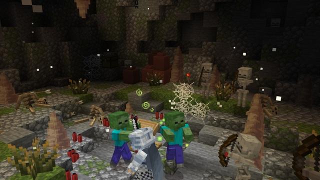 Screenshot of the Minecraft Bedrock Marketplace product Horror Structures Add-On created by Carper Creative.
